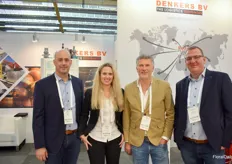 In the booth of Denkers, The Logistic Designers, the team was talking to everyone. From left to right: Sander van Gulik, Paul Verbaanendse, Stephanie Smit and Marc van der Zee.